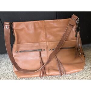 The Sak Tan Leather Purse